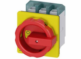 SIEMENS CAM Connector 0-1 3P 125A pro vestavěnou žlutou/červenou IP65 (3LD2804-0TK53)