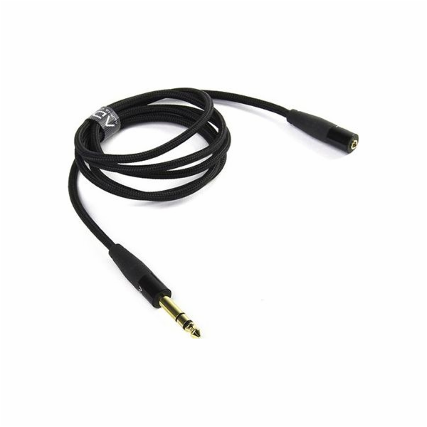 AV adaptér Furutech ADL Jack 3,5mm - Jack 6,3mm černý