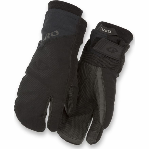 Giro Winter Gloves Giro 100 důkaz dlouhého prstu černé S ...