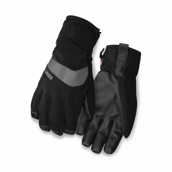 Giro Winter Gloves Giro důkaz dlouhý prst černá velikost ...