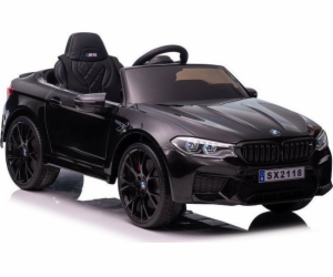 Lean Cars Bateriový vůz BMW M5 Černý lak