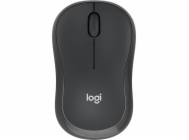 Logitech myš Wireless M240 silent - optická, bezdrátová, 3 tlačítka,tichá, bluetooth, 400-4000dpi, šedá
