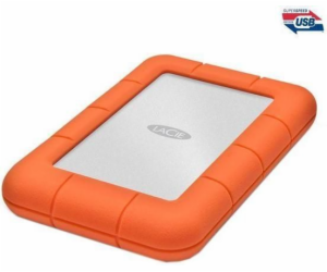 Externí LaCie HDD drsná mini 1 TB Orange-Gray (301558)