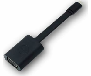 Dell USB-C – adaptér VGA černý (470-ADFQ)