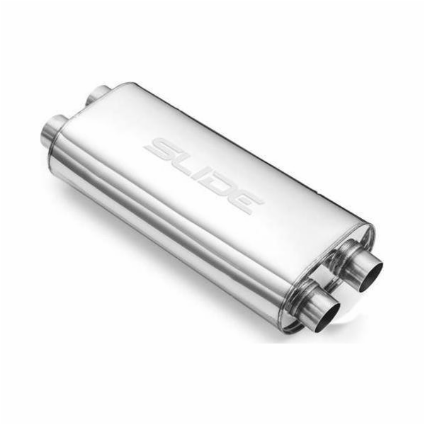 Slide Central Silencer 57mm Slide 304SS 550mm