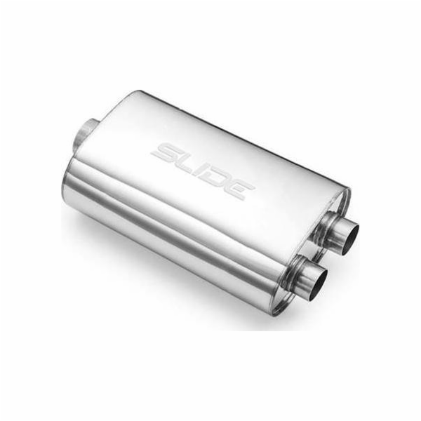 Slide Central Silencer 57mm Slide 304SS 350mm