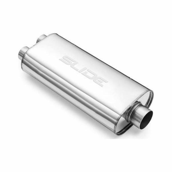 Slide Central Silencer 63,5 mm snímku 304SS 550 mm