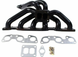 TurboWorks výfukové potrubí Nissan Skyline GTR R32 R33 R34 TopMount Black Steel