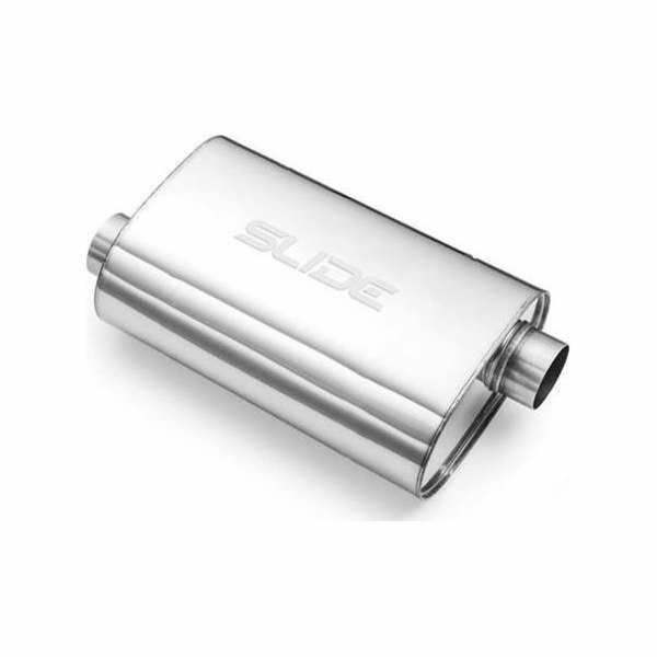 Slide Central Silencer 76mm Slide 304SS 350mm
