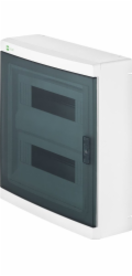 Elektro-Plast Přisazený modulární rozváděč ELEGANT 2x12 s průhlednými dvířky 2425-01