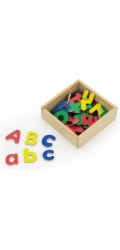 Dřevěná magnetická písmena Viga