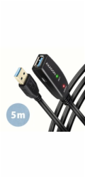 AXAGON ADR-305, USB 3.2 Gen 1 A-M -> A-F aktivní prodlužovací / repeater kabel, 5m