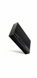 AXAGON EE35-GTR, USB-C 5Gbps - SATA 6G 3.5" RIBBED box, černý