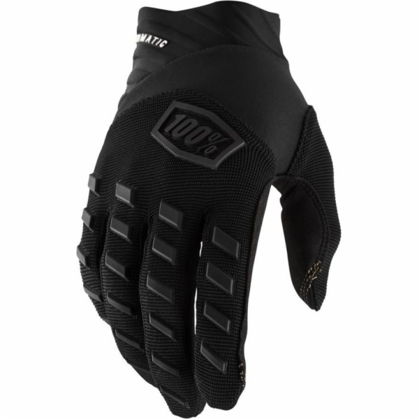 100% rukavice 100% Aircmatic Glove Black Garcoal XL (délk...