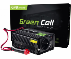 Green Cell INV06 12V/230V 150W/300W Modifikovaná sinusovka