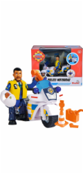 Simba Hasič Sam Police Motor s figurkou