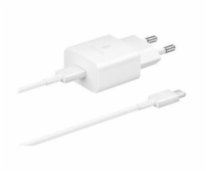 Samsung cestovní nabíječka EP-T1510EWE + kabel USB-C, 15W...