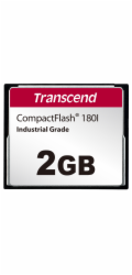 Transcend 2 GB TS2GCF180I Transcend 2GB INDUSTRIAL TEMP CF180I CF CARD, (MLC) paměťová karta (SLC mode), 85MB/s R, 70MB/s W