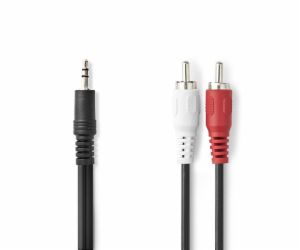 Nedis CAGL22200BK15 NEDIS redukční stereo audio kabel s j...