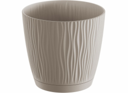 Květináč se stojanem Sandy 10,8 cm mocca