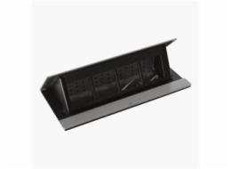 Legrand - Incara™ Pop-up - Prázdná krabice do nábytku, broušený hliník, pro 8 modulů