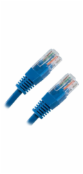XtendLan patch kabel Cat6, UTP - 3m, modrý