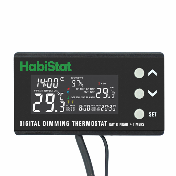 HabiStat Digital Dimming Thermostat den/noc stmívací