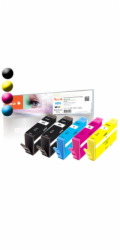 PEACH kompatibilní cartridge HP No 655 MultiPack Plus, InkLevel, 2x19, 3x12 ml. 