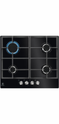 Electrolux KGG6426K Černá Vestavěné 56 cm Plynový 4 zóna/zón