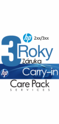 HP Rozšírenie záruky na 3 roky Carry-in HP 2xx/3xx