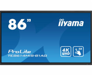 86" iiyama TE8614MIS-B1AG:VA,4K,50P,USB-C