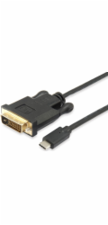 Equip kabel USB Equip Adaptérkabel USB-C St -> DVI St 1,8 m černý Polybeutel