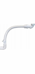 Umyvadlový sifon Purus s pružnou trubkou