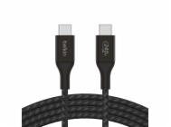 Belkin BOOST CHARGE™ USB-C na USB-C kabel 240W, 2m, černý - odolný
