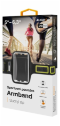Sportovní pouzdro ALIGATOR Armband černo-žluté