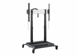 Vogels RISE Elektrický pojízdný TV lift, prémiová kolečka, rychlost 50 mm/s černý
