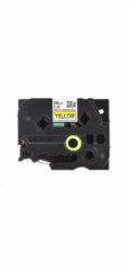 BROTHER TZESL661 - kazeta TZ šířky 36mm, lamino TZE-SL661, žlutá/černé písmo