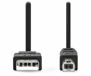Nedis CCGL60100BK10 USB 2.0, zástrčka USB-A - zástrčka US...