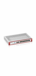 Zyxel USG FLEX200 HP Series, User-definable ports with 1*2.5G, 1*2.5G( PoE+) & 6*1G, 1*USB (device only)