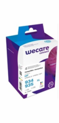 WECARE ARMOR cartridge 934XL, 935XL -OfficeJet 6812,6815,Officejet Pro 6230,6830,6835, černá/black+1C+1M+1Y, 1x45/3x12ml