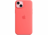 Apple Silikonové s MagSafe iPhone 15 Plus, světle melounová MT163ZM/A iPhone 15+ Silicone Case with MS - Guava
