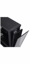 EVOLVEO Ptero Q2, 2x čelní panel - sklo /mřížka, case ATX, černá