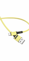 Usams USAMS USB kabel U52 USB-C 2A Kabel pro rychlé nabíjení 1m žlutý/žlutý SJ436USB03 (US-SJ436)