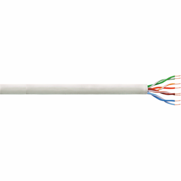 LogiLink U/UTP instalační kabel, Cat6, 100m, bílý (CPV0033)