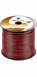 Kabel Cabletech 1,5 mm černý a červený reproduktorový kabel