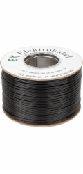 LP kabel SMYp reproduktorový kabel 2 x 1mm černý 100m