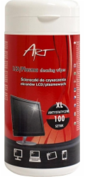 Art XL vlhčené ubrousky na čištění LCD/TFT obrazovek 100 ks (AS-14)