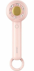 USAMS Mini 1200mAh ruční ventilátor Candy Series růžový/růžový ZB251FS02 (US-ZB251)