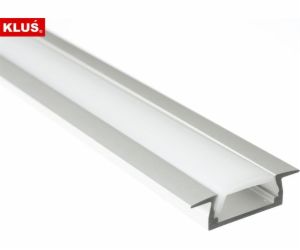 Profil micro-K eloxovaný 2m LED profil(B3775ANODA_2)