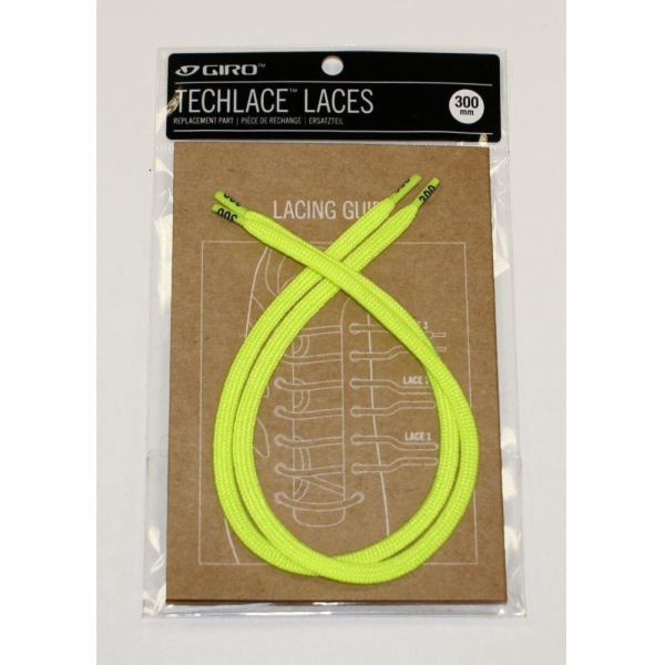 GIRO GIRO TECHLACE TKANIKY melír žluté 225mm tkaničky